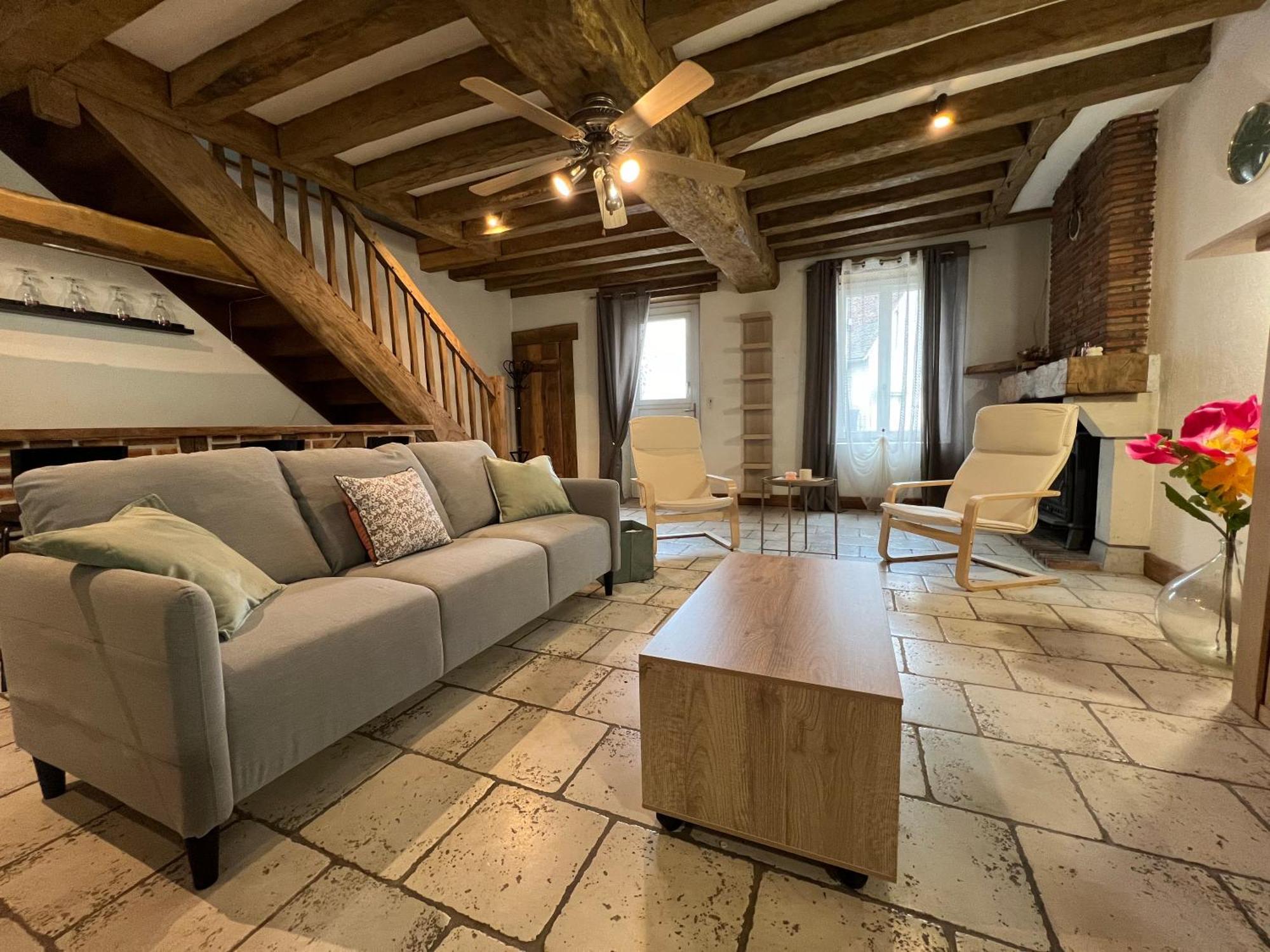 Rigolet Maison En Ville Avec Piscine Interieure Le Controis-en-Sologne Экстерьер фото