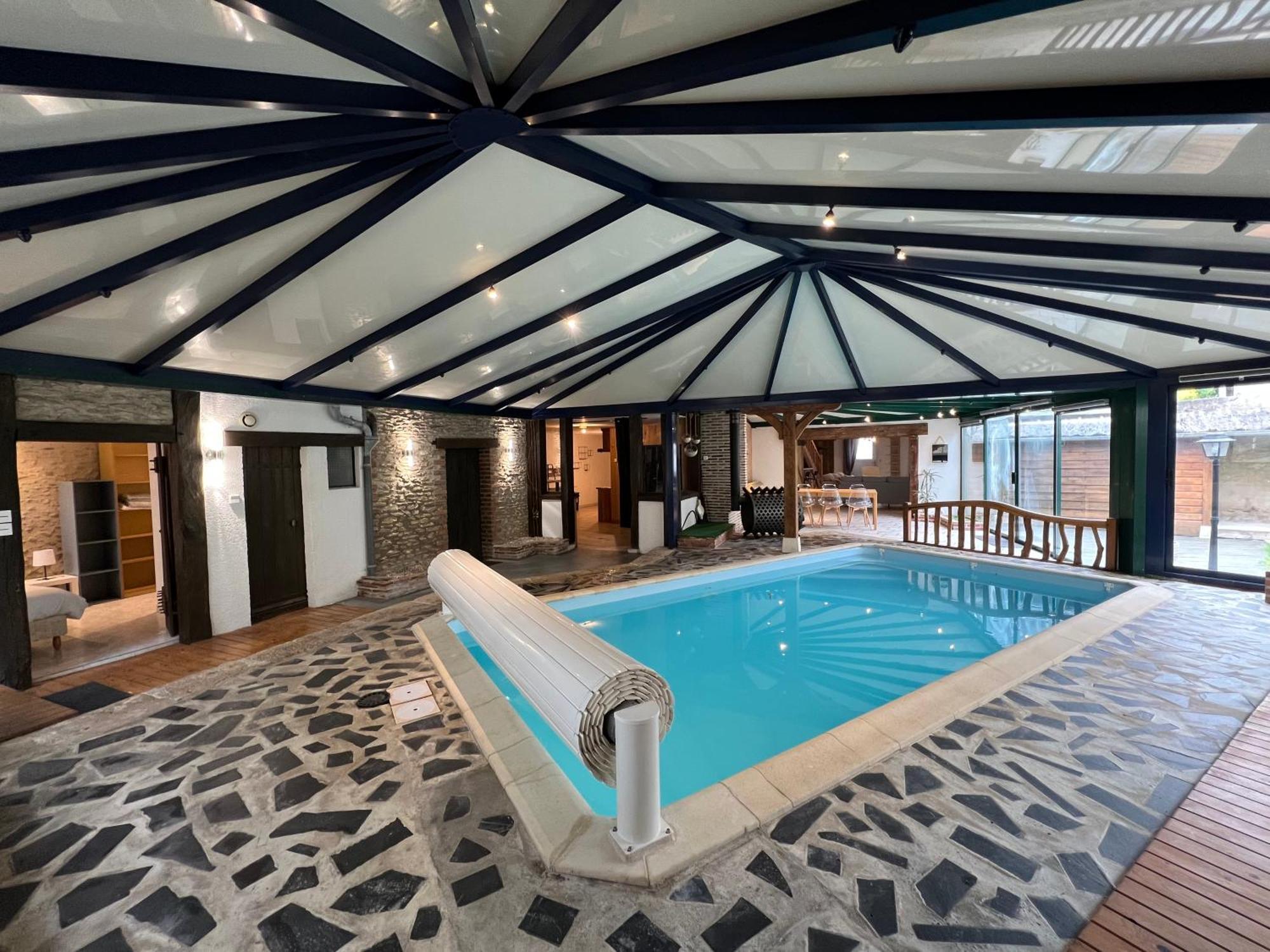 Rigolet Maison En Ville Avec Piscine Interieure Le Controis-en-Sologne Экстерьер фото