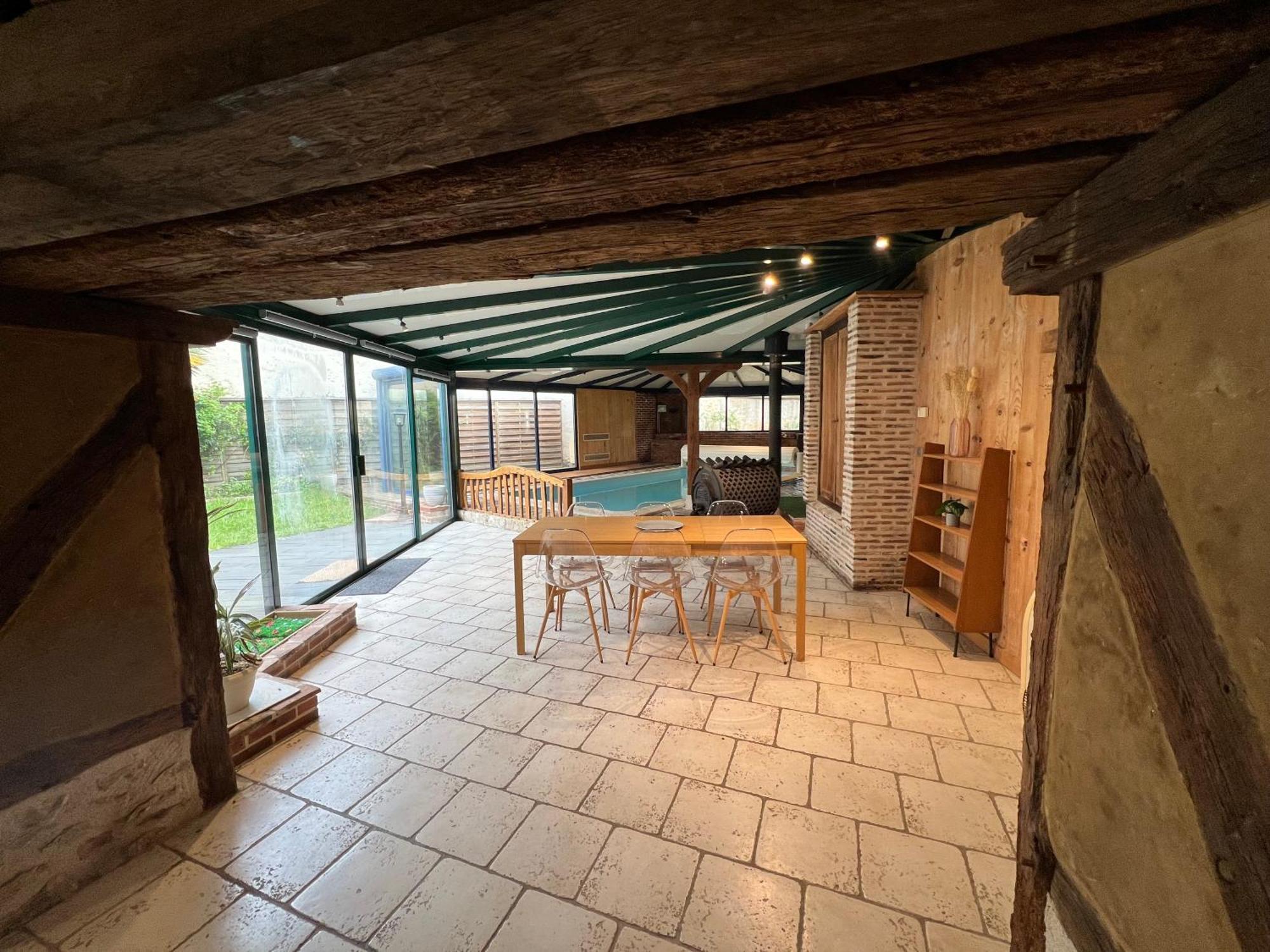 Rigolet Maison En Ville Avec Piscine Interieure Le Controis-en-Sologne Экстерьер фото